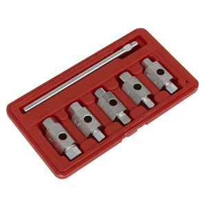 Sealey AK659 Double End Drain Key Set 6pc - AK659 - Sealey Tools UK - Trade Counter Direct