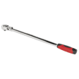 Sealey AK6697 Ratchet Wrench Flexi - Head Extra - Long 455mm 3/8"Sq Drive - AK6697 - Sealey Tools UK - Trade Counter Direct