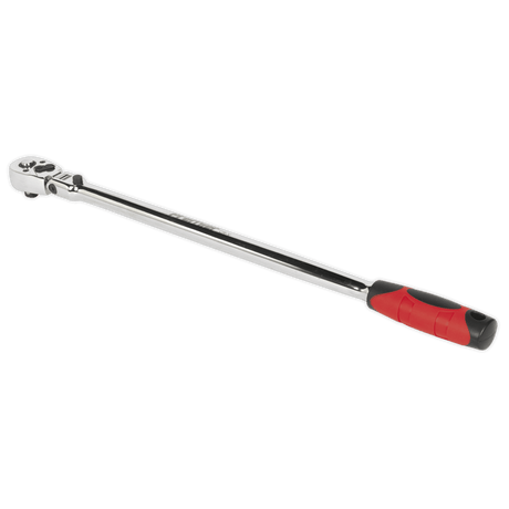 Sealey AK6697 Ratchet Wrench Flexi - Head Extra - Long 455mm 3/8"Sq Drive - AK6697 - Sealey Tools UK - Trade Counter Direct
