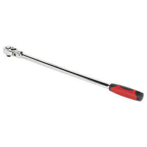 Sealey AK6698 Ratchet Wrench Flexi - Head Extra - Long 600mm 1/2"Sq Drive - AK6698 - Sealey Tools UK - Trade Counter Direct