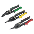 Sealey AK6907 Aviation Tin Snips Set 3pc - AK6907 - Sealey Tools UK - Trade Counter Direct