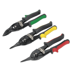 Sealey AK6907 Aviation Tin Snips Set 3pc - AK6907 - Sealey Tools UK - Trade Counter Direct