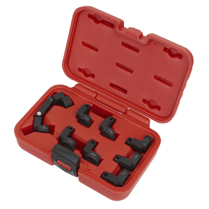 Sealey AK6985 Injector Pipe Socket Set 3/8"Sq Drive 9pc - AK6985 - Sealey Tools UK - Trade Counter Direct