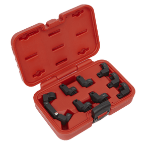 Sealey AK6985 Injector Pipe Socket Set 3/8"Sq Drive 9pc - AK6985 - Sealey Tools UK - Trade Counter Direct