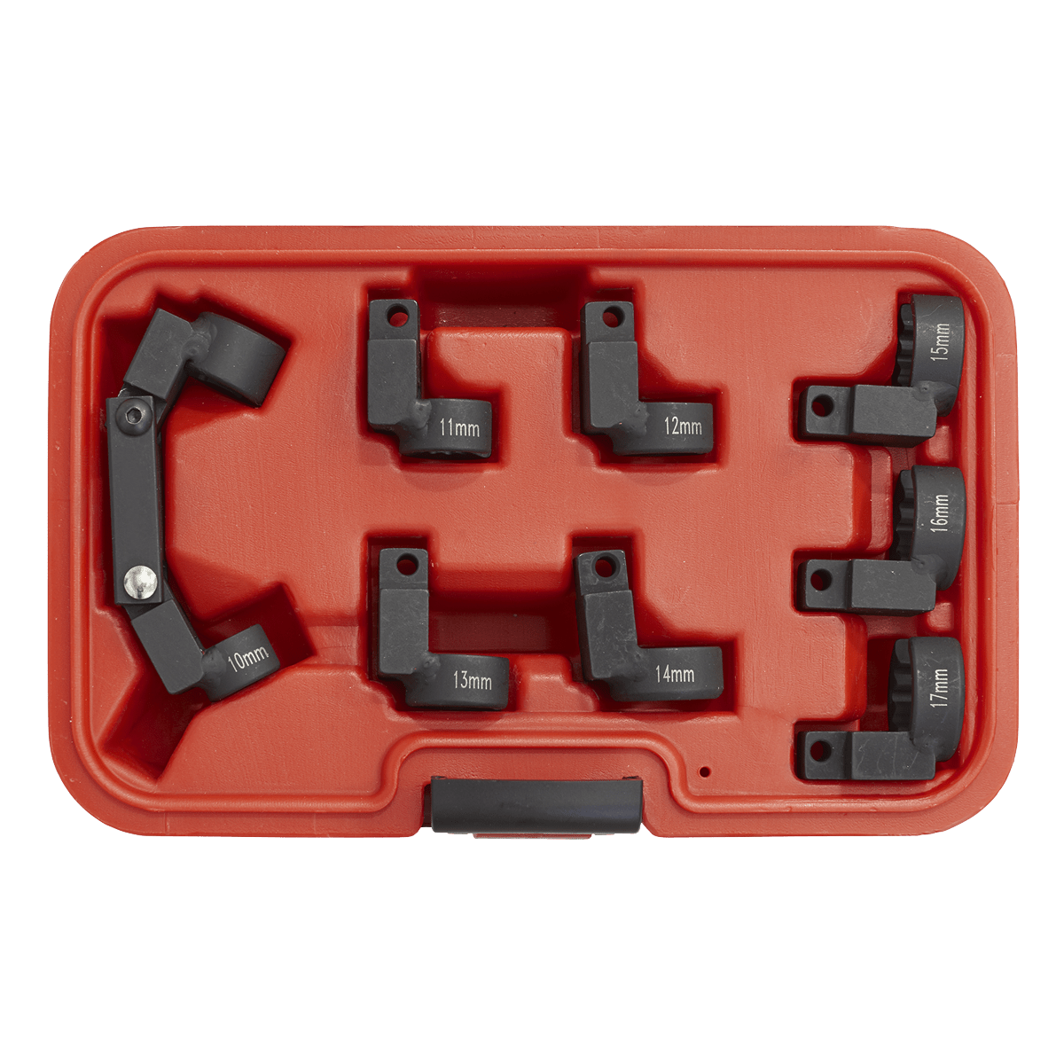 Sealey AK6985 Injector Pipe Socket Set 3/8"Sq Drive 9pc - AK6985 - Sealey Tools UK - Trade Counter Direct