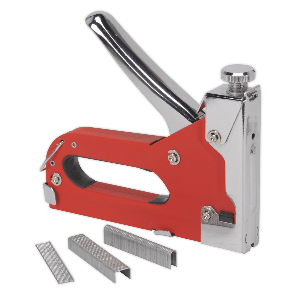 Sealey AK7061 Staple & Brad Nail Gun Heavy - Duty 4 - 14mm - AK7061 - Sealey Tools UK - Trade Counter Direct