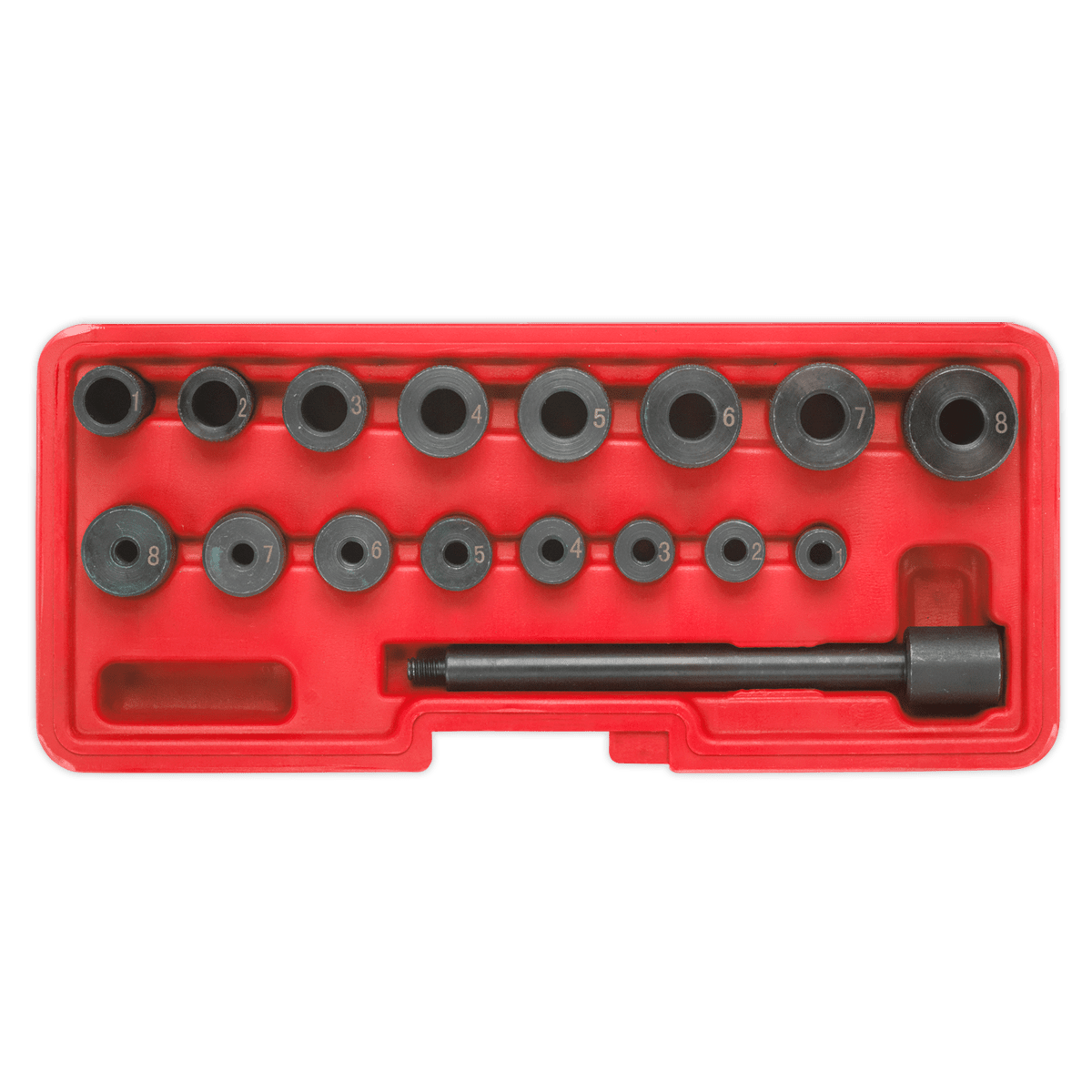 Sealey AK710 Universal Clutch Aligning Tool Set 17pc - AK710 - Sealey Tools UK - Trade Counter Direct