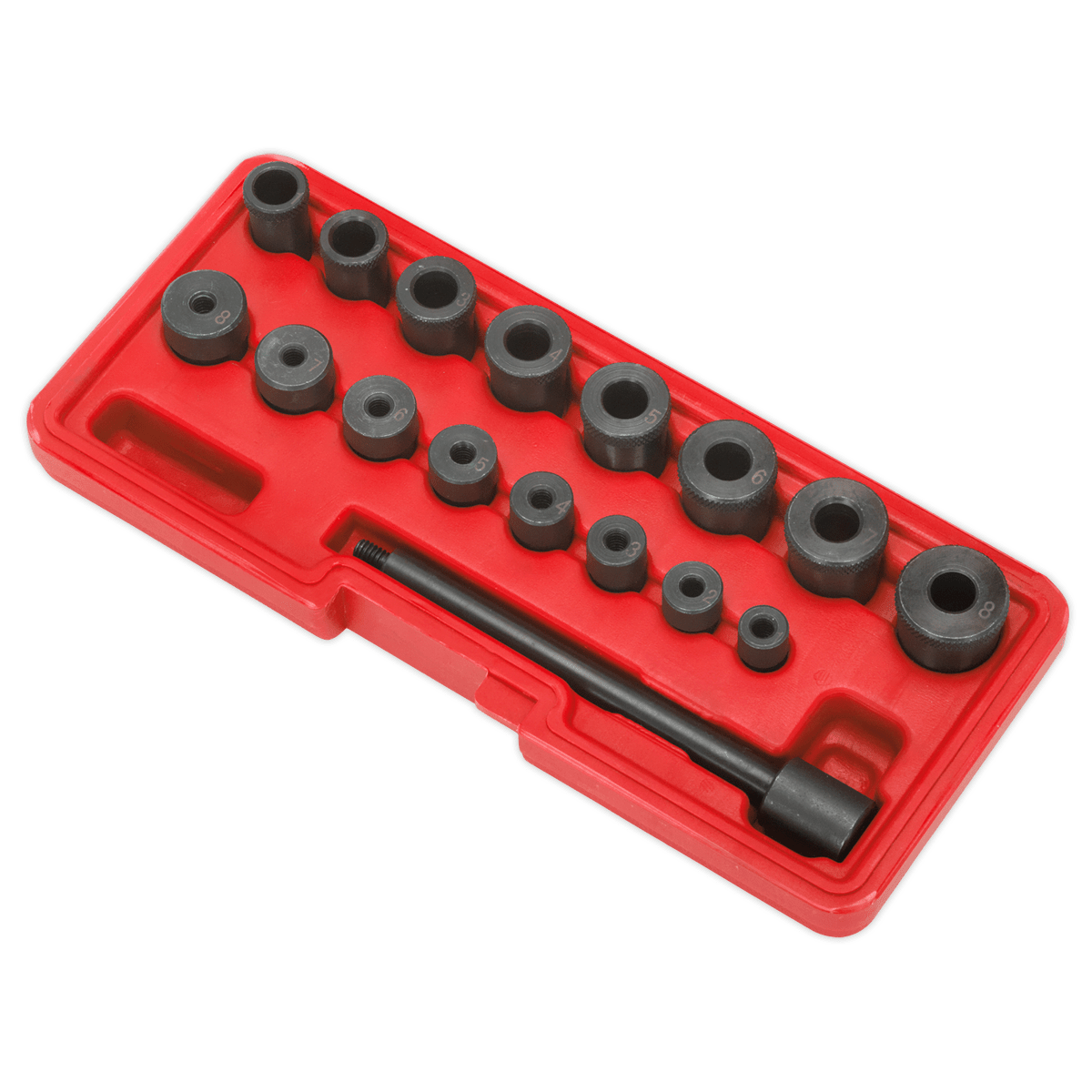 Sealey AK710 Universal Clutch Aligning Tool Set 17pc - AK710 - Sealey Tools UK - Trade Counter Direct