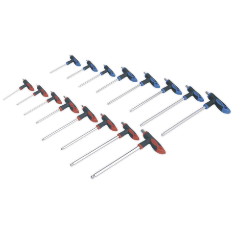 Sealey AK7147 T - Handle TRX - Star* & Hex Key Set 16pc - AK7147 - Sealey Tools UK - Trade Counter Direct
