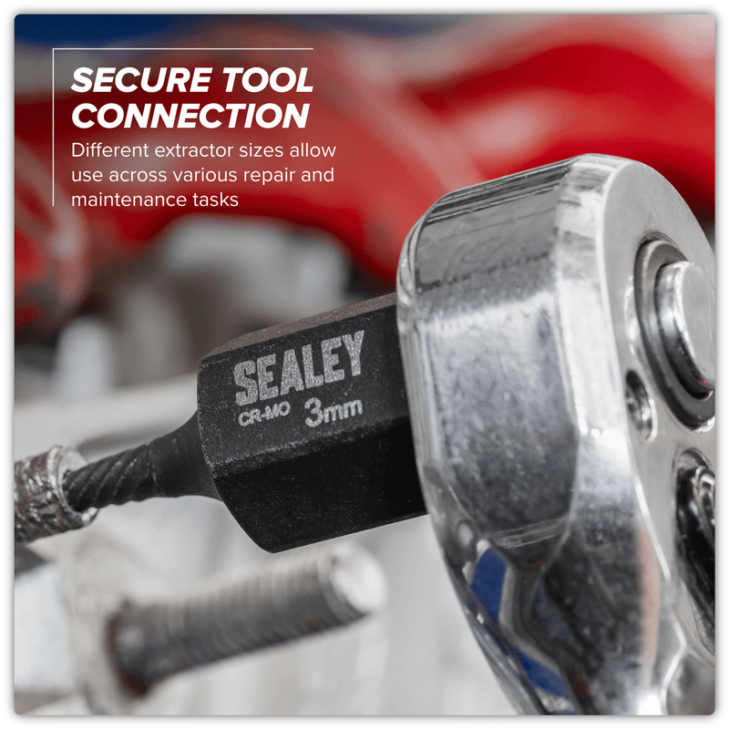 Sealey AK7222 Stud Extractor Set 9pc - AK7222 - Sealey Tools UK - Trade Counter Direct