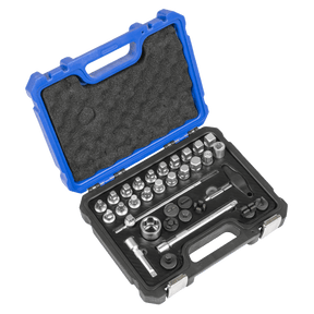 Sealey AK758 Master Oil Drain Plug Removal Kit 33pc - AK758 - Sealey Tools UK - Trade Counter Direct