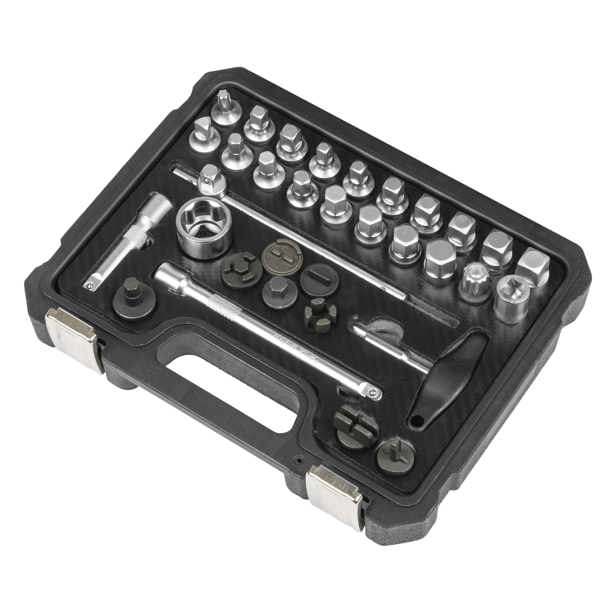 Sealey AK758 Master Oil Drain Plug Removal Kit 33pc - AK758 - Sealey Tools UK - Trade Counter Direct