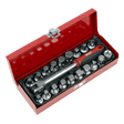 Sealey AK759 Oil Drain Plug Key Set 3/8"Sq Drive 20pc - AK759 - Sealey Tools UK - Trade Counter Direct
