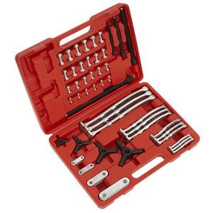 Sealey AK79 Reversible Triple Leg Puller Set 4pc - AK79 - Sealey Tools UK - Trade Counter Direct