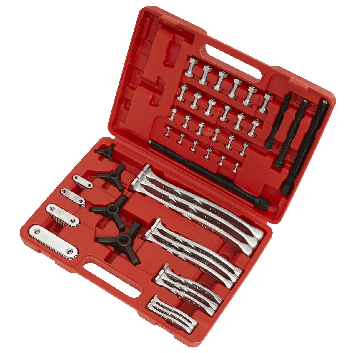 Sealey AK79 Reversible Triple Leg Puller Set 4pc - AK79 - Sealey Tools UK - Trade Counter Direct
