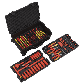 Sealey AK7939 1000V Insulated Tool Kit 1/2"Sq Drive 49pc - AK7939 - Sealey Tools UK - Trade Counter Direct