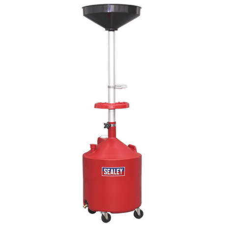 Sealey AK80D Mobile Oil Drainer 80L Gravity Discharge - AK80D - Sealey Tools UK - Trade Counter Direct