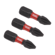 Sealey AK8205 Phillips 2 Impact Power Tool Bits 25mm - 3pc - AK8205 - Sealey Tools UK - Trade Counter Direct