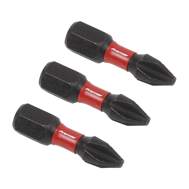 Sealey AK8205 Phillips 2 Impact Power Tool Bits 25mm - 3pc - AK8205 - Sealey Tools UK - Trade Counter Direct
