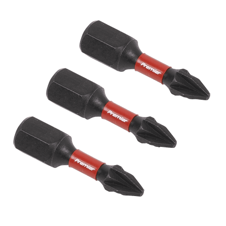Sealey AK8207 Pozi 1 Impact Power Tool Bits 25mm - 3pc - AK8207 - Sealey Tools UK - Trade Counter Direct