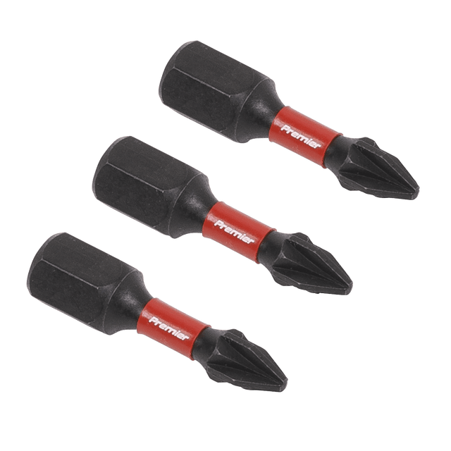 Sealey AK8207 Pozi 1 Impact Power Tool Bits 25mm - 3pc - AK8207 - Sealey Tools UK - Trade Counter Direct