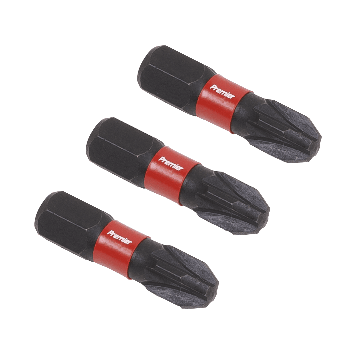 Sealey AK8209 Pozi 3 Impact Power Tool Bits 25mm - 3pc - AK8209 - Sealey Tools UK - Trade Counter Direct