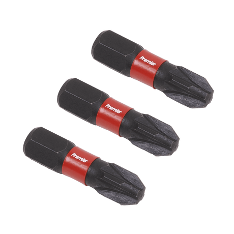 Sealey AK8209 Pozi 3 Impact Power Tool Bits 25mm - 3pc - AK8209 - Sealey Tools UK - Trade Counter Direct