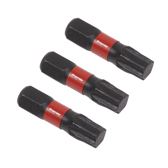Sealey AK8221 TRX - Star* T40 Impact Power Tool Bits 25mm - 3pc - AK8221 - Sealey Tools UK - Trade Counter Direct