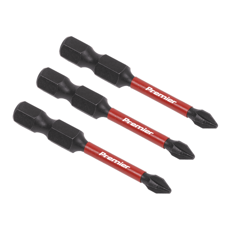 Sealey AK8229 Phillips 1 Impact Power Tool Bits 50mm - 3pc - AK8229 - Sealey Tools UK - Trade Counter Direct