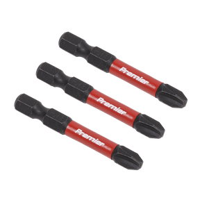 Sealey AK8231 Phillips 3 Impact Power Tool Bits 50mm - 3pc - AK8231 - Sealey Tools UK - Trade Counter Direct