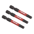 Sealey AK8238 Hex 5mm Impact Power Tool Bits 50mm - 3pc - AK8238 - Sealey Tools UK - Trade Counter Direct
