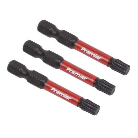 Sealey AK8245 TRX - Star* T30 Impact Power Tool Bits 50mm - 3pc - AK8245 - Sealey Tools UK - Trade Counter Direct