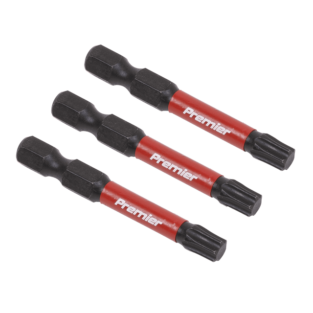 Sealey AK8245 TRX - Star* T30 Impact Power Tool Bits 50mm - 3pc - AK8245 - Sealey Tools UK - Trade Counter Direct