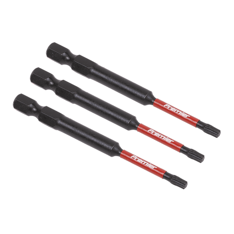 Sealey AK8266 TRX - Star* T15 Impact Power Tool Bits 75mm - 3pc - AK8266 - Sealey Tools UK - Trade Counter Direct
