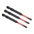 Sealey AK8267 TRX - Star* T20 Impact Power Tool Bits 75mm - 3pc - AK8267 - Sealey Tools UK - Trade Counter Direct