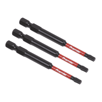 Sealey AK8267 TRX - Star* T20 Impact Power Tool Bits 75mm - 3pc - AK8267 - Sealey Tools UK - Trade Counter Direct