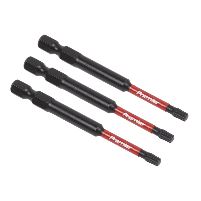 Sealey AK8267 TRX - Star* T20 Impact Power Tool Bits 75mm - 3pc - AK8267 - Sealey Tools UK - Trade Counter Direct