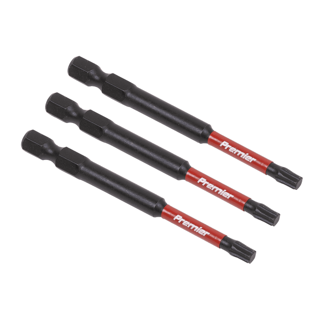Sealey AK8268 TRX - Star* T25 Impact Power Tool Bits 75mm - 3pc - AK8268 - Sealey Tools UK - Trade Counter Direct
