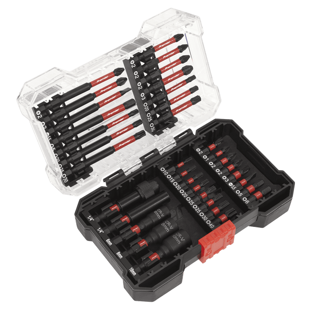 Sealey AK8283 Power Tool Bit Set 35pc Impact Grade - AK8283 - Sealey Tools UK - Trade Counter Direct