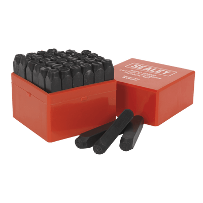 Sealey AK8298 Letter & Number Punch Set 36pc 10mm - AK8298 - Sealey Tools UK - Trade Counter Direct