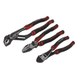 Sealey AK8377 Pliers Set High Leverage 3pc - AK8377 - Sealey Tools UK - Trade Counter Direct