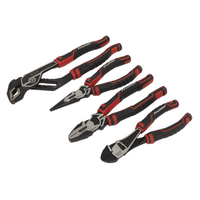Sealey AK8378 Pliers Set High Leverage 4pc - AK8378 - Sealey Tools UK - Trade Counter Direct