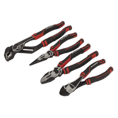 Sealey AK8378 Pliers Set High Leverage 4pc - AK8378 - Sealey Tools UK - Trade Counter Direct
