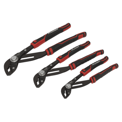 Sealey AK8380 Water Pump Pliers Set 3pc Quick Release - AK8380 - Sealey Tools UK - Trade Counter Direct