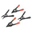 Sealey AK8449 Mini Circlip Pliers Set 4pc - AK8449 - Sealey Tools UK - Trade Counter Direct