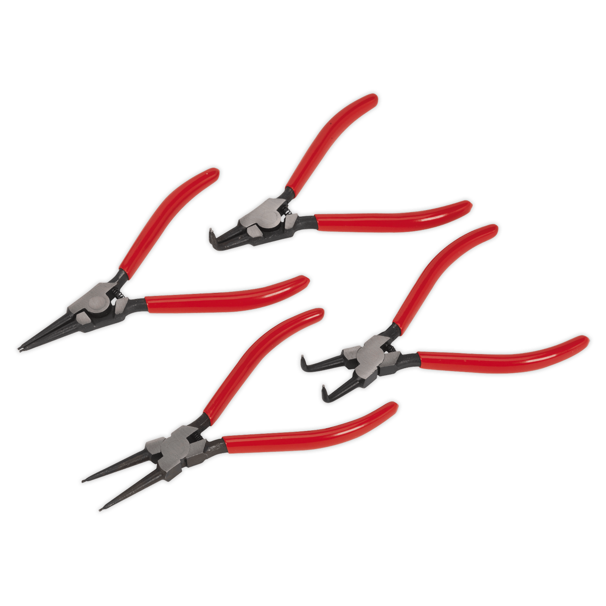 Sealey AK8454 Circlip Pliers Set 4pc 180mm - AK8454 - Sealey Tools UK - Trade Counter Direct