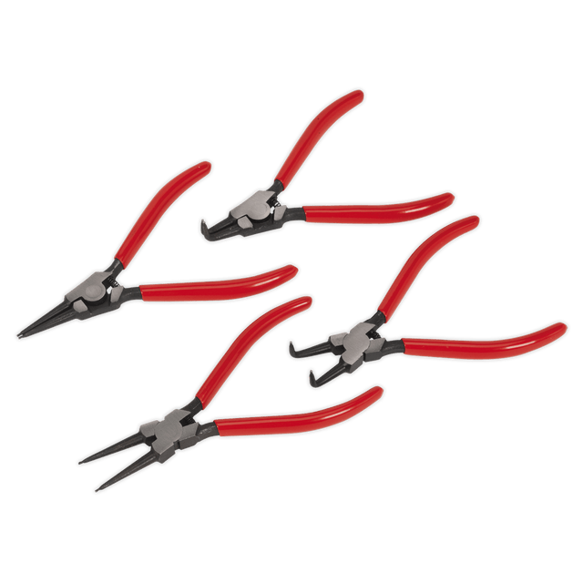 Sealey AK8454 Circlip Pliers Set 4pc 180mm - AK8454 - Sealey Tools UK - Trade Counter Direct