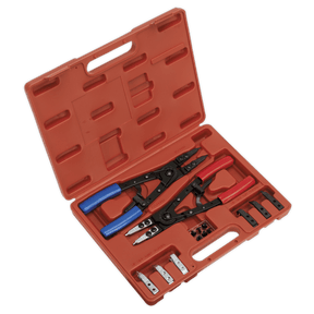 Sealey AK8500 Circlip Pliers Set Internal/External 265mm Heavy - Duty - AK8500 - Sealey Tools UK - Trade Counter Direct