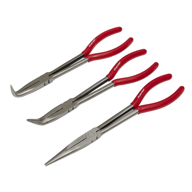 Sealey AK8568 Needle Nose Pliers Set 3pc 280mm - AK8568 - Sealey Tools UK - Trade Counter Direct