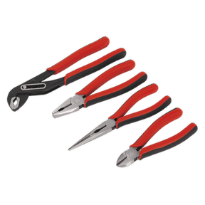 Sealey AK8579 Pliers Set 4pc - AK8579 - Sealey Tools UK - Trade Counter Direct